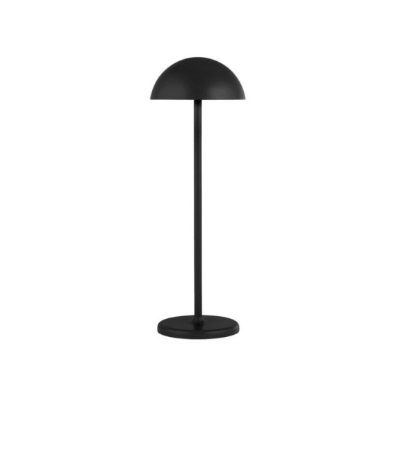 Lámpara de mesa LED de exterior Portabello Aluminio Negro mate
