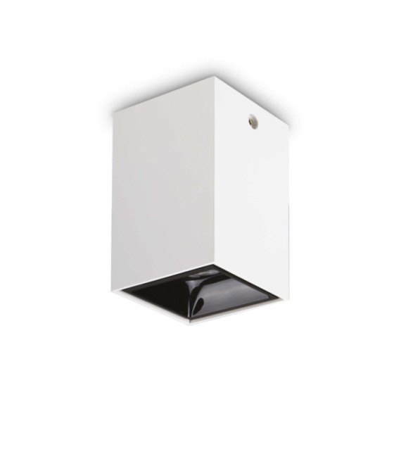 Plafonnier Nitro Métal,Aluminium Blanc