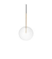 Suspension EQUINOXE Verre,Métal Laiton