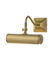 Picture wall light Steel Brushed brass