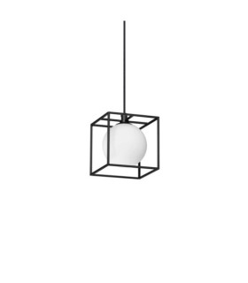 Lingotto Metal Pendant Lamp Brass, matt black