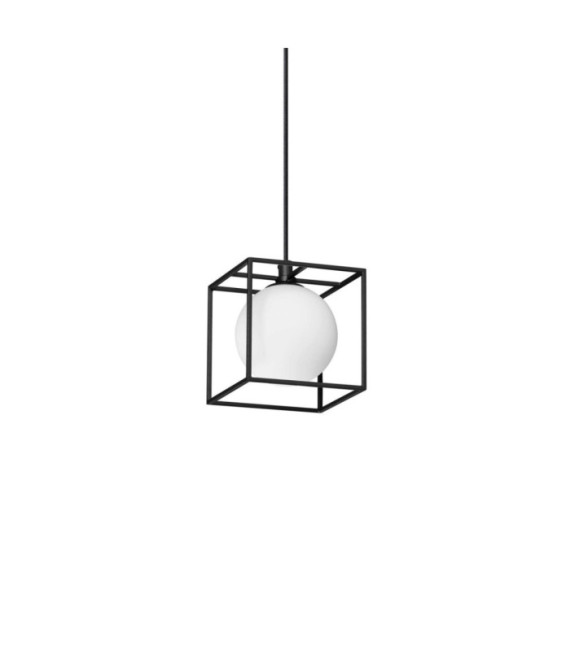 Lingotto Metall-Pendelleuchte Messing, mattschwarz