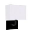 Hotel wall light Mild steel Matt black