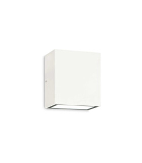 Lampada da parete per esterno Argo Alluminio Bianco