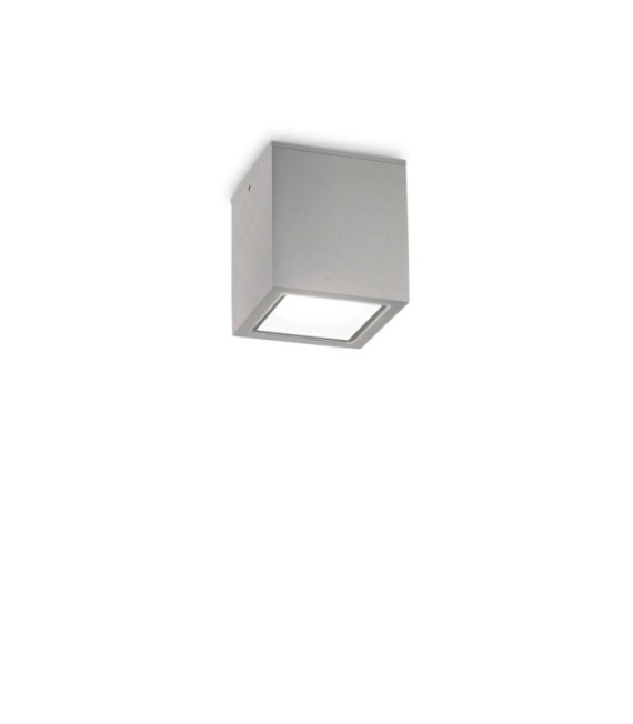 Plafonnier Techo Métal,Aluminium Gris