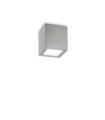 Plafonnier Techo Métal,Aluminium Gris
