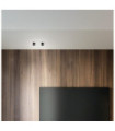DOT Ceiling Light Glass,Black Metal