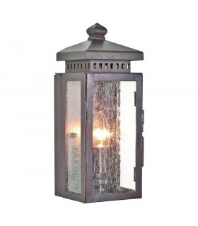 Lampada da parete Hythe, in ferro battuto