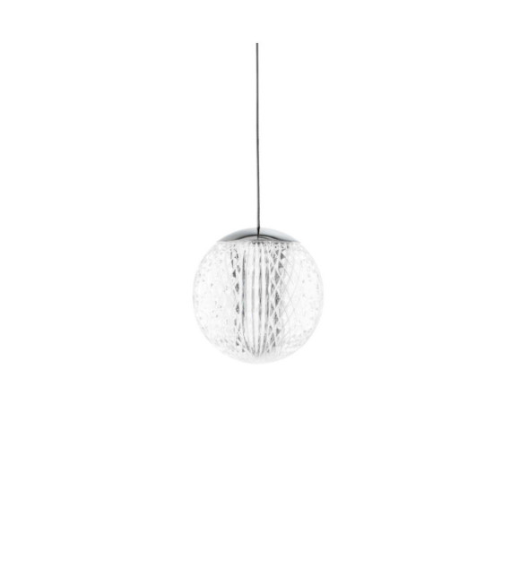 Lampada a sospensione con diamanti