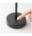Lampe de table LED LOLITA Métal,Plastique Noir
