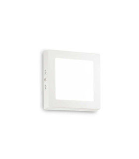 LED-Deckenleuchte Universal Metall, Aluminium Weiß