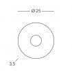 CIRCLE Ceiling Light 1 light - 4