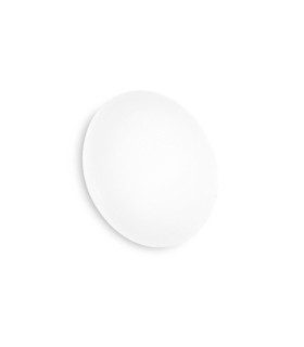CLARA Lámpara de Techo Metal, Plástico Blanco