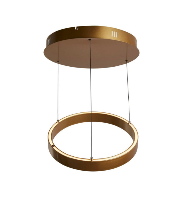 Lámpara colgante LED Layla Acero dulce, aluminio Oro