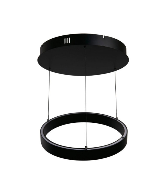 Lámpara colgante LED Layla Acero dulce, aluminio Negro