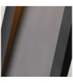 Hinkley Outdoor Wall Light Glass, Weather Resistant Composite Textured Black