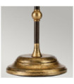 Amarilli table lamp Steel lampshade, K9 cut glass Bronze