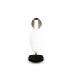 Lampe de table Lumiere Verre,Métal Noir