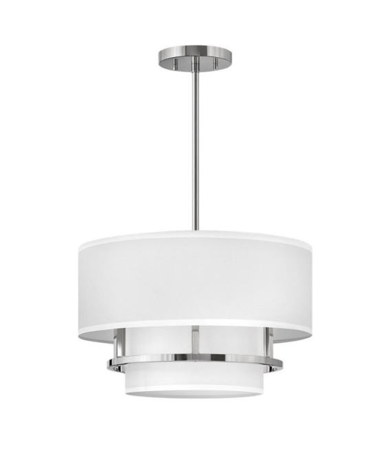 Graham Ceiling Light Steel Polished Nickel