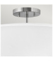 Graham Ceiling Light Steel Polished Nickel