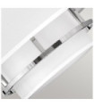 Graham Ceiling Light Steel Polished Nickel