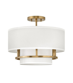 Graham Ceiling Light Steel Lacquered Brass