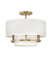 Graham Ceiling Light Steel Lacquered Brass