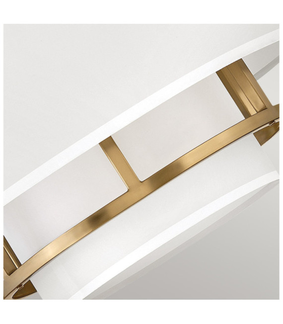 Graham Ceiling Light Steel Lacquered Brass
