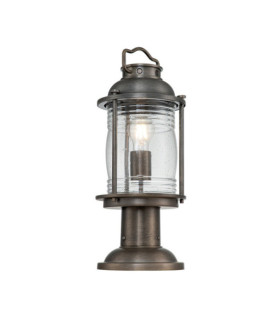 Lampada da Terra per Esterni Kichler Alluminio, Ottone, Vetro Semi Trasparente Bronzo Brunito