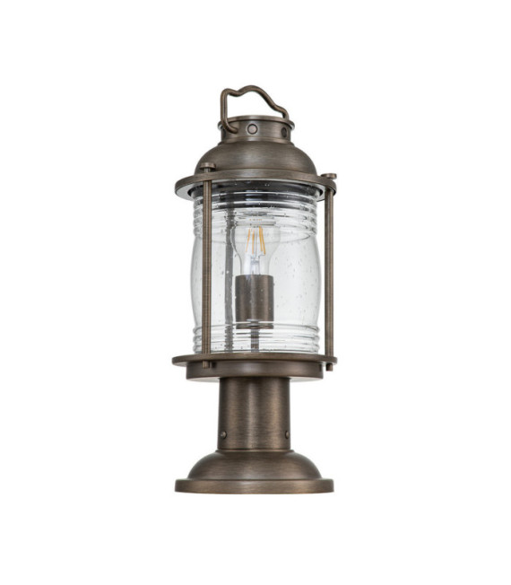 Lampada da Terra per Esterni Kichler Alluminio, Ottone, Vetro Semi Trasparente Bronzo Brunito