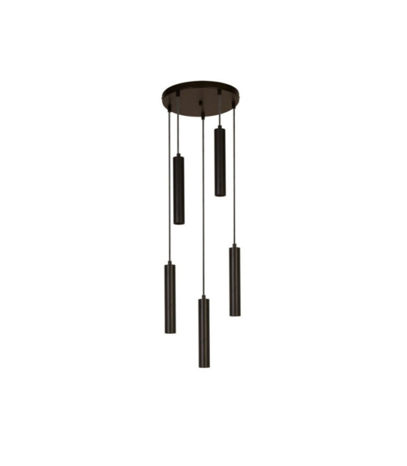 Dulwich pendant light Mild steel Matt black