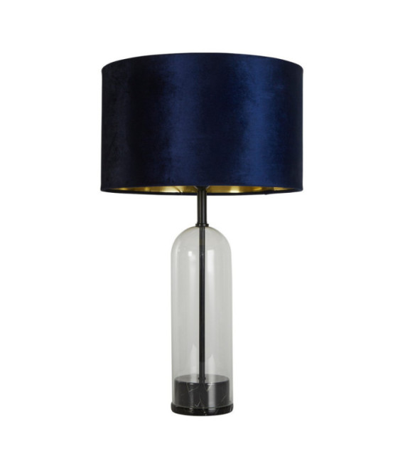 Oxford Navy Marble Table Lamp