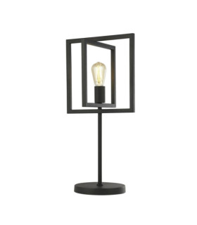 Lampe de table Plaza Acier doux Sable Noir