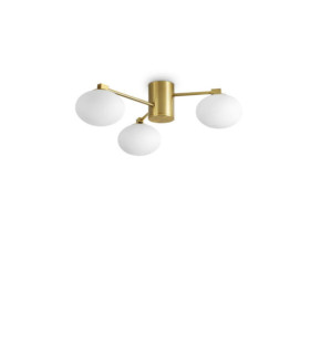 Hermes Deckenleuchte Metall Messing
