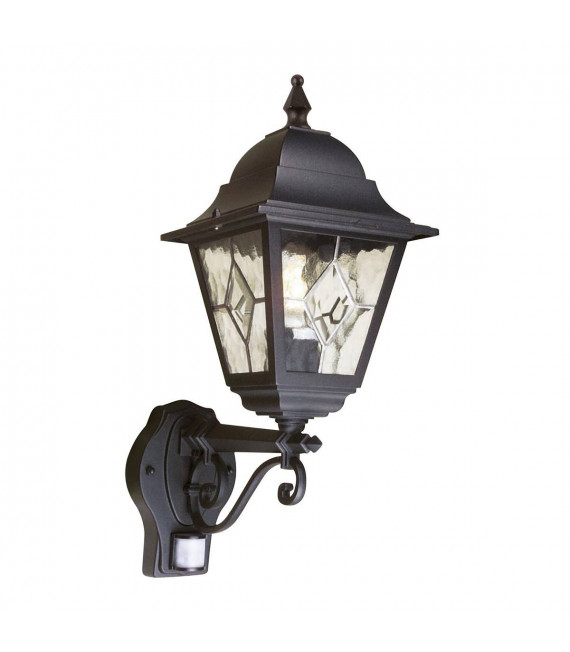 Lampada da parete Norfolk, nera