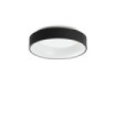 ZIGGY LED Ceiling Light Metal, Black Plastic
