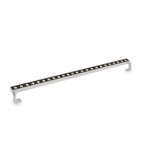 Außenstrahler Thor Metall, Weißaluminium