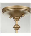 Suspension Pickering Verre transparent à grains,acier Laiton naturel peint