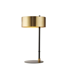 Knox lámpara de mesa Acero dulce Oro, Negro
