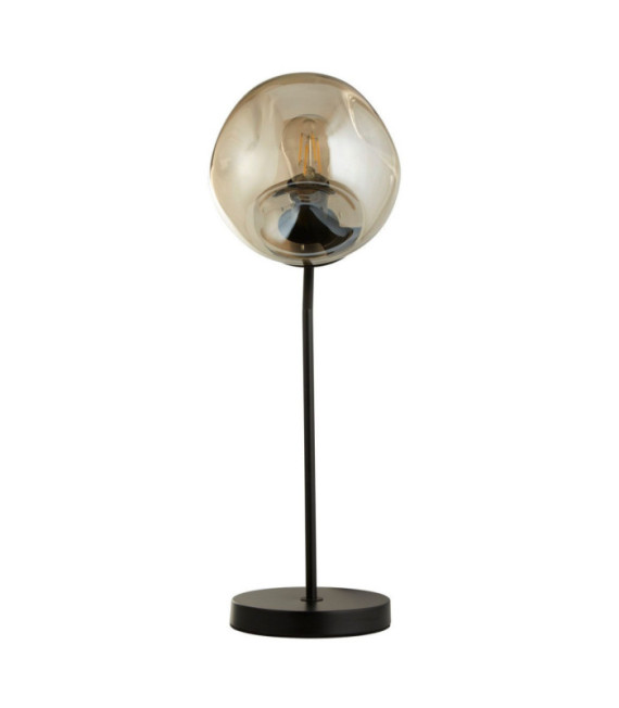 Lampe de table Punch Acier doux,verre Noir