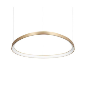 Gemini Lámpara colgante LED Metal, Plástico Latón