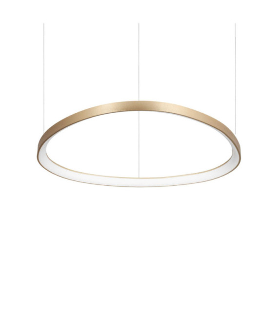 Gemini Lámpara colgante LED Metal, Plástico Latón