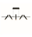 Suspension Cylinder Acier doux Or, Sable Noir