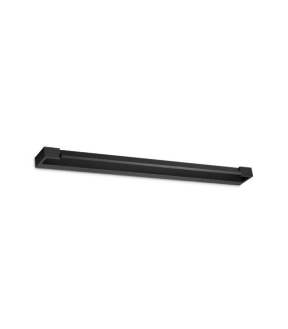 Balance LED wall light Plastic, Aluminum Black