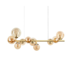 Brass Metal Beaded Pendant