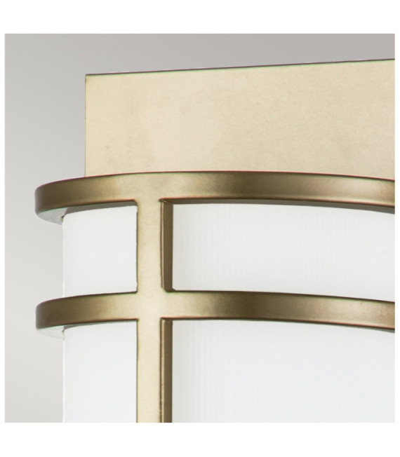 Fusion Wall Light Opal Glass, Steel, Painted Natural Brass