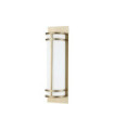 Fusion Wall Light Opal Glass, Steel, Painted Natural Brass