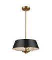 Suspension Luella Acier Noir,Laiton