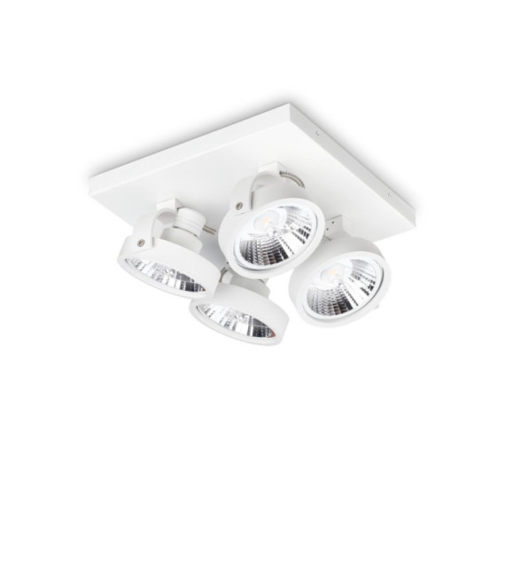 Spot multiple KONIG Métal,Plastique Blanc