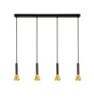 Suspension Signal Acier doux Or, Noir